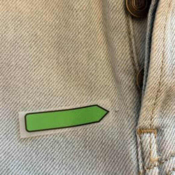 Banana Republic Mid-Rise Loose Stovepipe Jeans – Size 28 Button Fly Light Wash - Picture 16 of 16